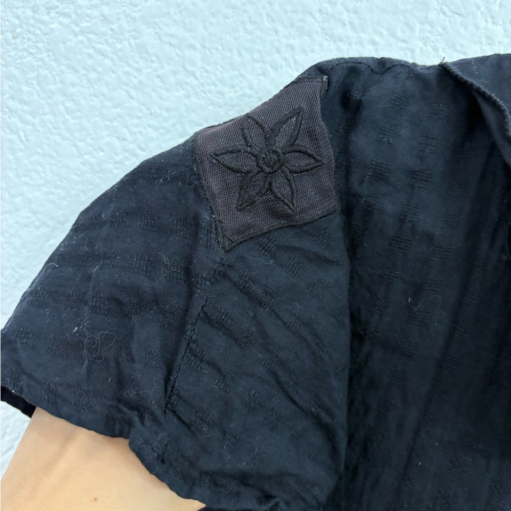 Gudrun Sjödén Black Dress with Subtle Texture - Picture 5 of 12